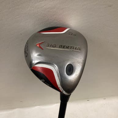 Used Callaway BIG BERTHA Mens Fairway Wood RH 3 Wood 11725-S000489263