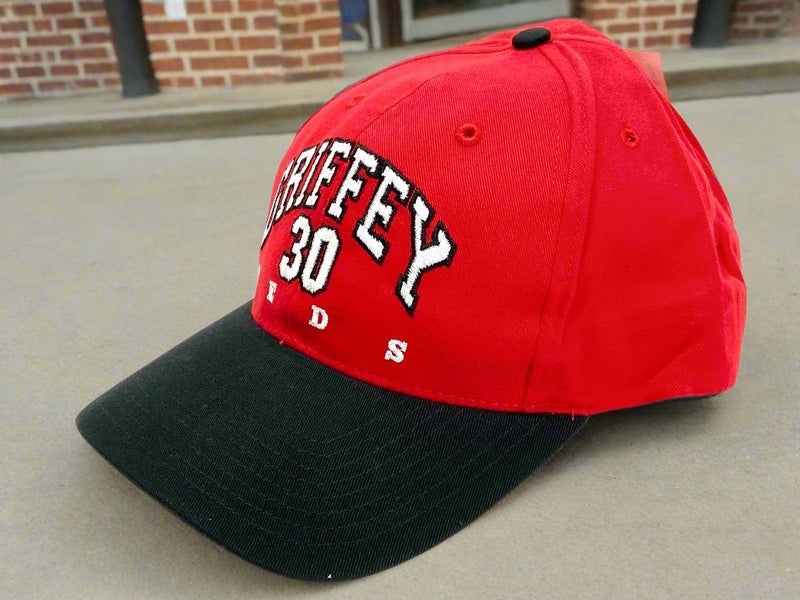 Ken Griffey #30 MLB Cincinnati Reds Vintage Late '90s Adjustable NOS Cap (New)