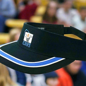 Cleveland Cavaliers Vintage Late '90s NBA Old Logo Black NOS Visor (New)