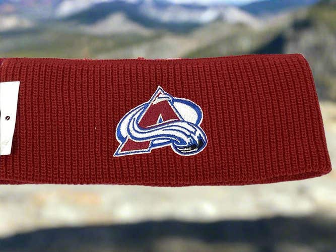 Colorado Avalanche Vintage 1999 NHL Embroidered NOS Headband (New)