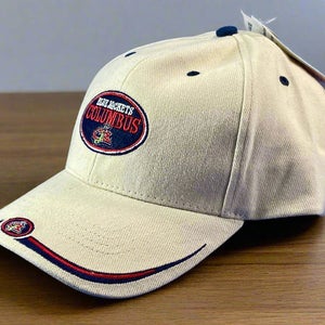 Columbus Blue Jackets NHL Vintage 2000 Structured "Stache" NOS Cap (New)