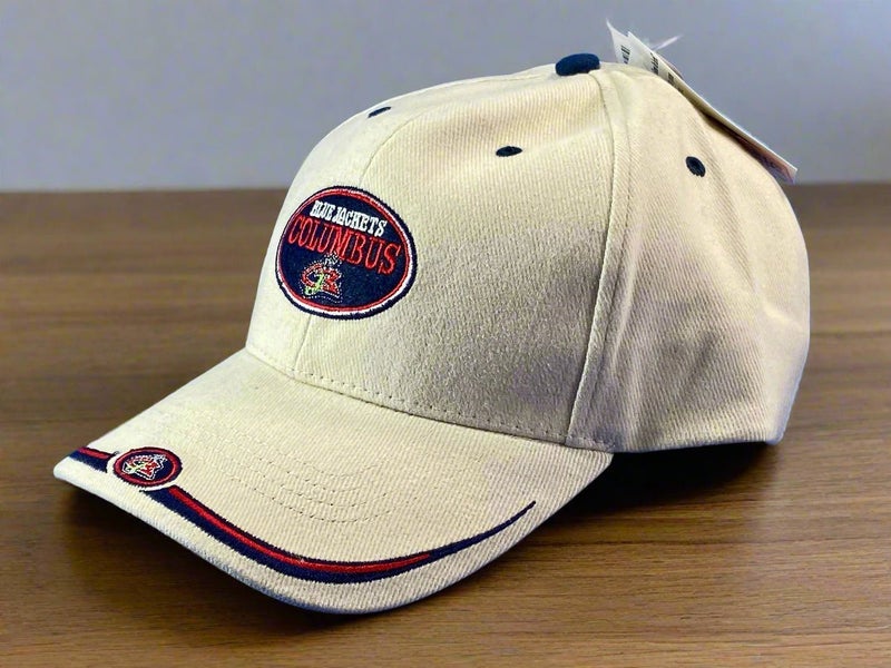 Columbus Blue Jackets NHL Vintage 2000 Structured "Stache" NOS Cap (New)