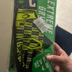Rev pro 4.0 limited edition receiver football gloves Yellow Adult XL Gloves (New)