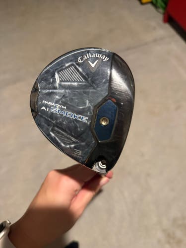 Men's 2024 Callaway Paradym Ai Smoke Max Right Handed Fairway Wood Stiff Flex 3 Wood (Used)