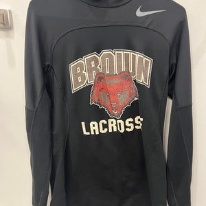 Brown Lacrosse Nike Compression Long Sleeve