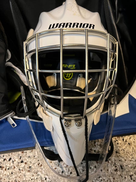 Junior Warrior Ritual F1 Goalie Mask (Used)