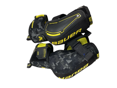 Used Bauer MACH SUPREME Youth Elbow Pads LG 11613-S000167009