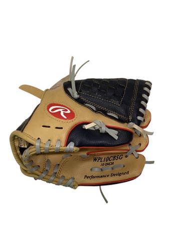 Used Rawlings PLAYER SERIES 10 BB/SB Glove RH Throw Tan 10" 11347-S000254628