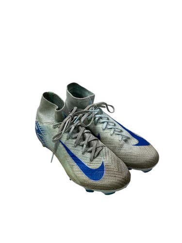 Used Nike ZOOM MERCURIAL SUPERFLY Soccer Cleats Carolina Blue Senior 8 11347-S000254618