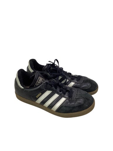 Used Adidas SAMBA Soccer Indoor Shoes Black Junior 04 11347-S000254619