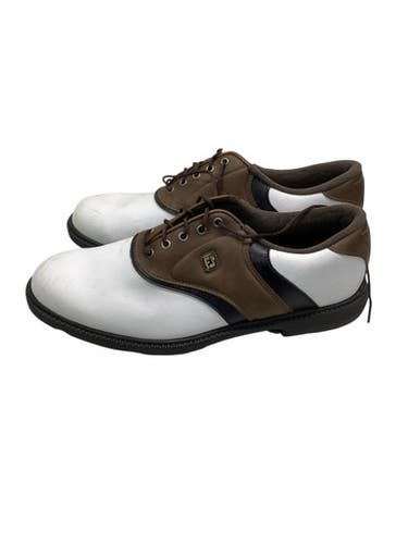 Used Foot Joy Mens Golf Shoes White Senior 9 11347-S000254587