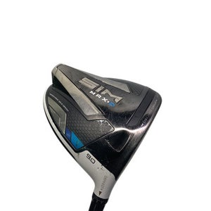 Used Taylormade SIM MAX D Mens Driver RH 9.0 Degree 11347-S000254145
