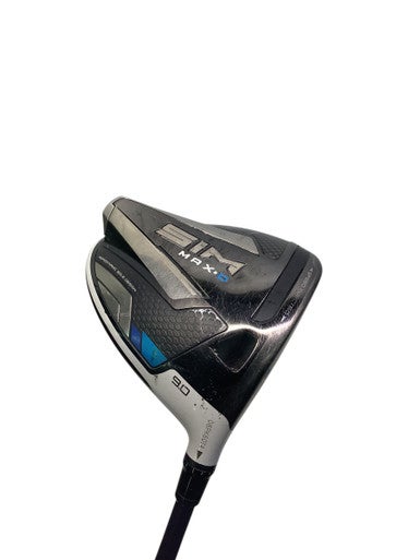 Used Taylormade SIM MAX D Mens Driver RH 9.0 Degree 11347-S000254145