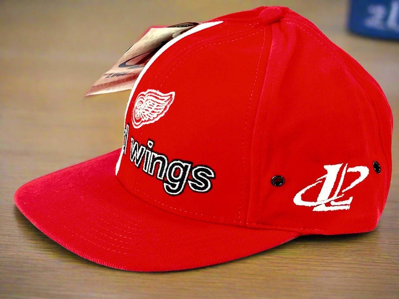 Detroit Red Wings NHL Vintage Late '90s Cotton NOS Logo Athletic Cap (New)