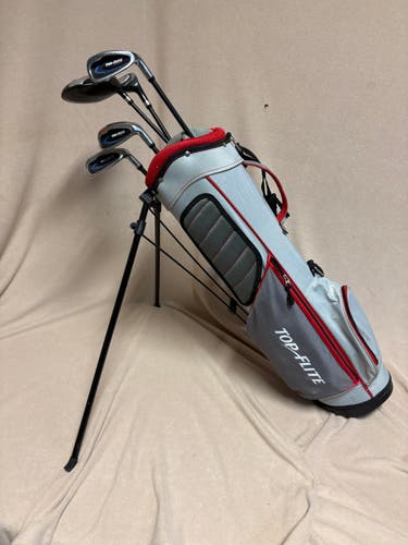 Junior Top Flite Junior Right Handed Clubs (Full Set) Junior 5 Pieces (Used)