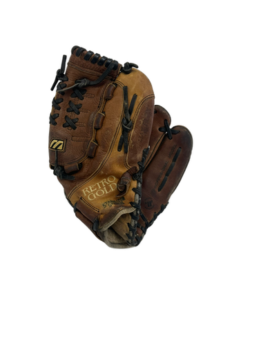 Used Mizuno Franchise Retro Gold 12.5" Brown RH Throw Baseball Glove 11692-S000140871