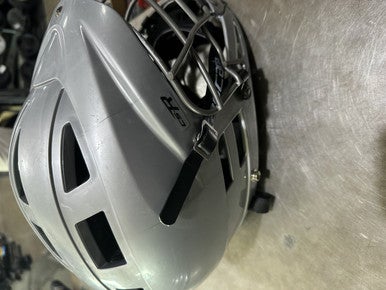 Used Cascade CS-R 2021 Lacrosse Helmet Grey XS/S 11605-S000206170