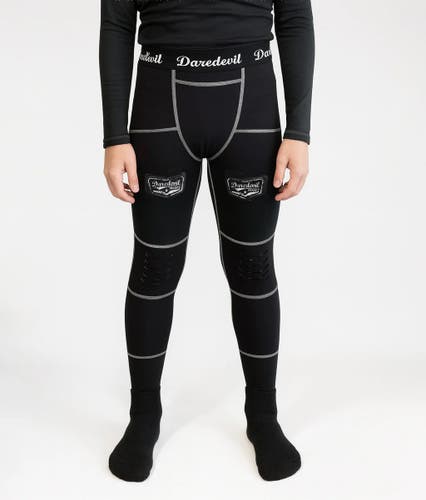 NEW - Youth XS Daredevil Hockey Compression Jock/Jill Pant