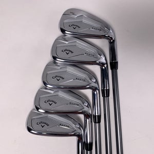 Callaway Elyte Max Fast Iron Set 7-PW+GW Project X Denali 5.0 55g Senior RH +1''