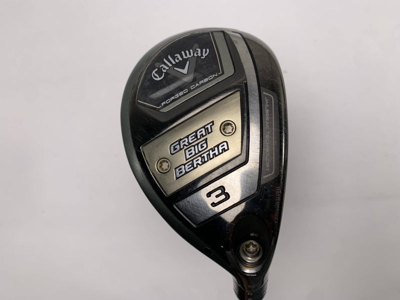 Callaway Great Big Bertha 23 3 Hybrid 18* UST Mamiya Helium 60I F2 Senior RH
