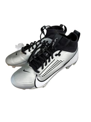 Used Nike Adult FB Cleats Grey Senior 6.5 11833-S000165682