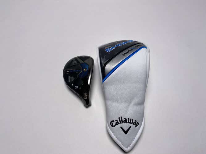 Callaway Paradym Ai Smoke HL 3 Hybrid 18* HEAD ONLY Mens RH HC