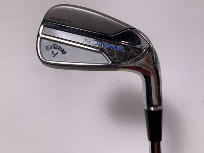 Callaway Paradym Ai Smoke Single 7 Iron Fitter 2* Up DG Mid S300 Stiff Mens RH
