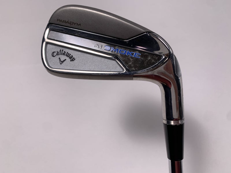 Callaway Paradym Ai Smoke Single 7 Iron Fitter 2* Up DG Mid S300 Stiff Mens RH