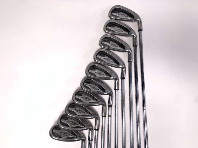 Callaway X-14 Pro Series Iron Set 3-PW+AW+SW+LW Steelhead Regular Steel Mens RH