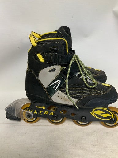 Used Ultra Wheels BIO FIT SQ4 Senior Rec Fitness Skates Black Senior 10 11823-S000033938
