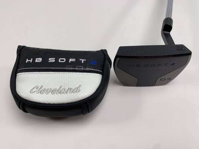 Cleveland HB Soft 2 Black 10.5P Putter 35" Mens RH HC NEW