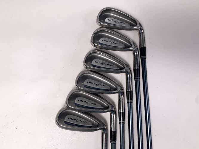 Cleveland Launcher Womens Series Iron Set 6-PW+SW Ladies Graphite Womens RH