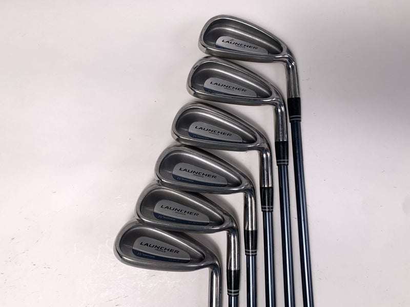 Cleveland Launcher Womens Series Iron Set 6-PW+SW Ladies Graphite Womens RH