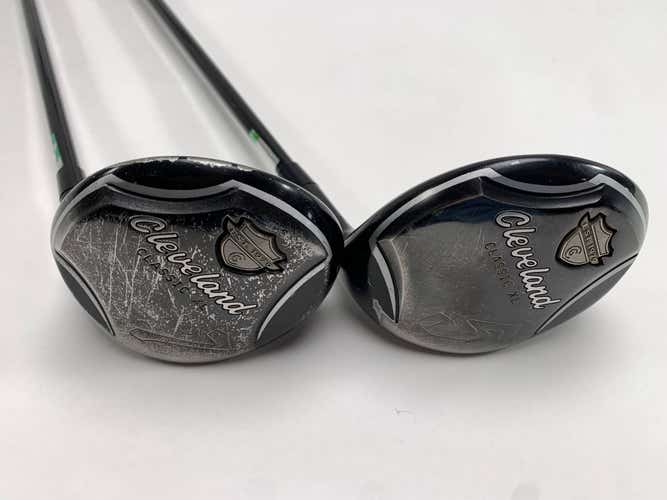 Cleveland Classic XL 5 & 7 Fairway Wood Set 18* 21* Matrix Ozik XCON-6 Mens RH