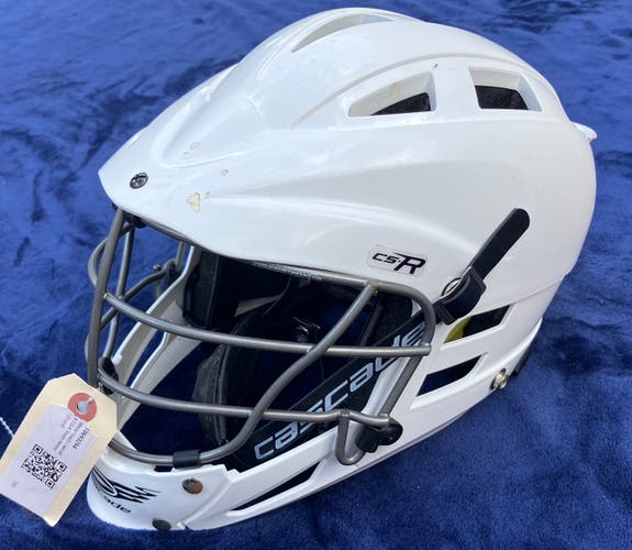 White Youth Cascade CS-R Youth Helmet (Used)