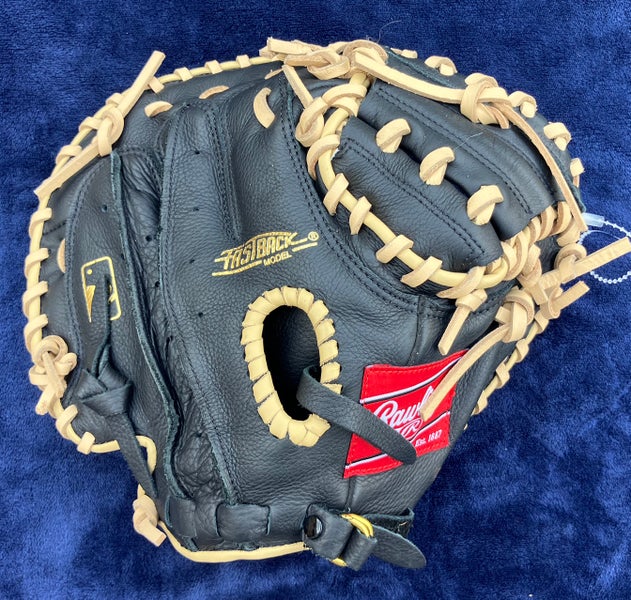 Black Rawlings Highlight Series RH Catcher's Baseball Glove 31.5" (Used)