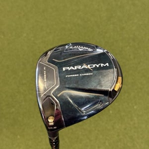 LH Callaway Paradym 10.5 Driver HZRDUS Silver 5.5 50g Graphite Regular w/HC