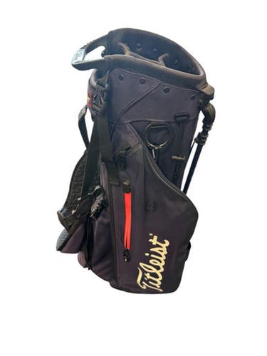 Used Titleist HYBRID 4 STAND BAG Mens Stand Bag Navy Blue 11849-S000031312