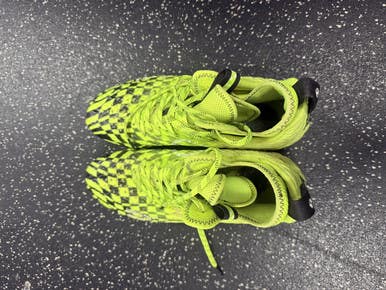 Used Under Armour CLONE Adult FB Cleats Neon Green Senior 11 11849-S000031301