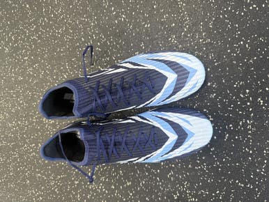 Used Lotto SOLISTA Soccer Cleats Navy Blue Senior 9.5 11849-S000031297