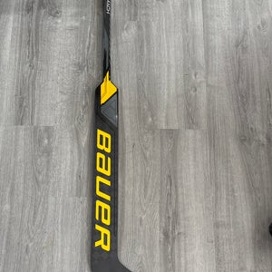 Clarkson University Croteau Senior Bauer Mach Regular Goalie Stick 26" Paddle Pro Stock (New)