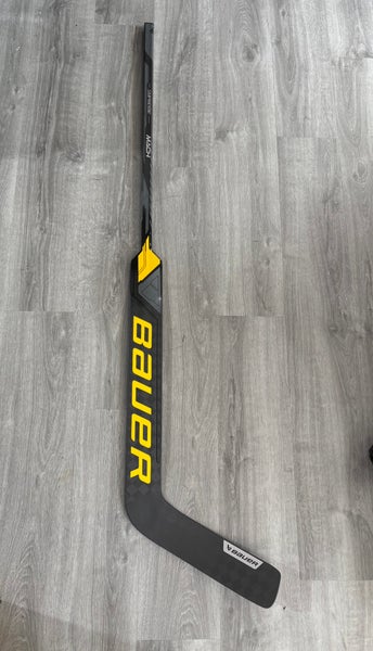Clarkson University Croteau Senior Bauer Mach Regular Goalie Stick 26" Paddle Pro Stock (New)