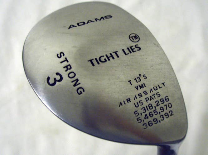 Adams Tight Lies Strong 3 Wood 13* (Graphite VMI, Regular) 3w Fairway Golf Club
