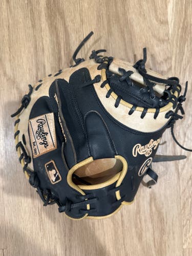 Rawlings Heart of the Hide RH Catcher's Baseball Glove 34" (Used)