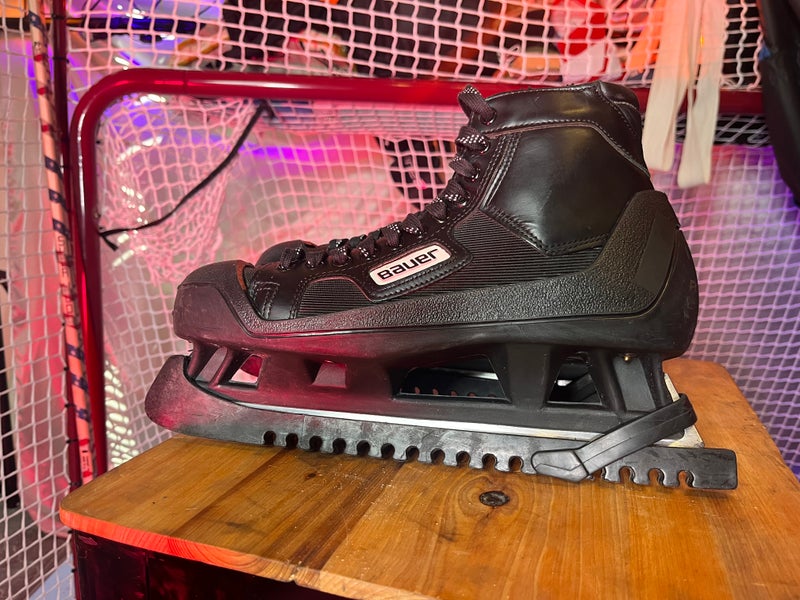 REFURBISHED1998 Bauer Reactor Hockey Goalie Skates Regular Width 9 (Used)