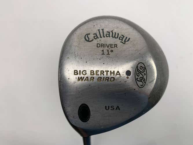 Callaway Big Bertha Warbird Driver 11* Ladies Gems Ladies Graphite Womens LH