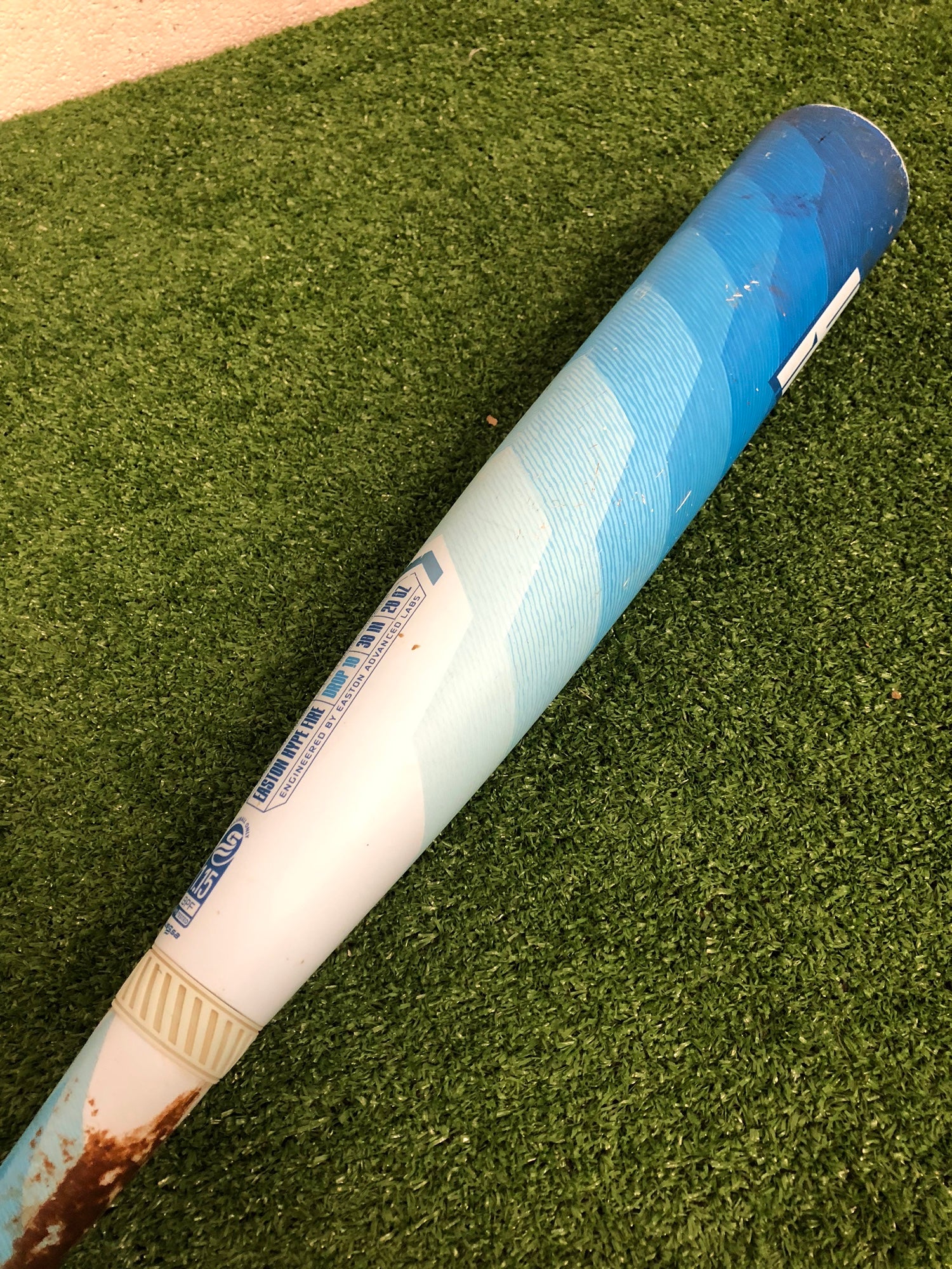 Batte De Baseball Easton Hype Fire Arctic Flame 2025 - Edition Limitée 31/21 USSSA - Occasion