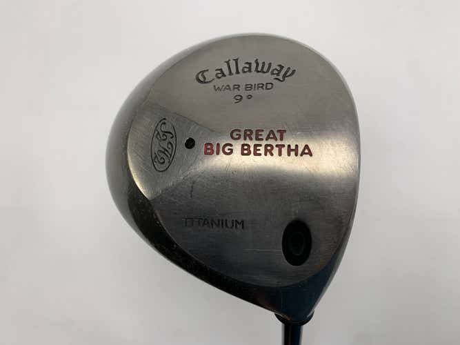 Callaway Great Big Bertha S2H2 Driver 9* Grafalloy ProLite Stiff Mens RH