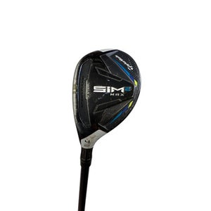 Used Taylormade SIM 2 MAX Mens Hybrid Club LH 4 Hybrid 11760-S000081380