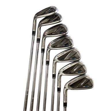 Used Taylormade SIM2 MAX Mens Iron Set LH 5I-GW/AW 11760-S000081385